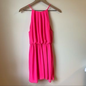 Lulu's Hot Pink Dress